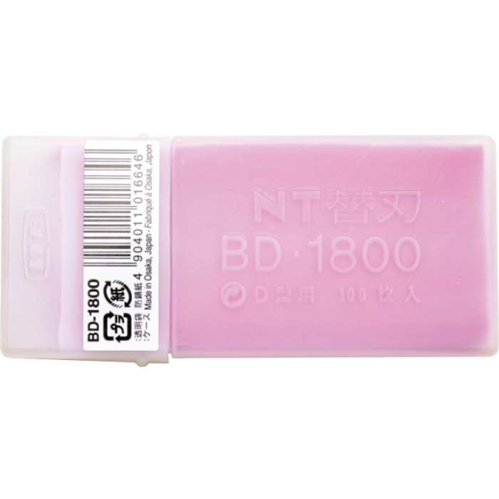 BD-1800 - 9mm 30 Degree Silver Blades - 100 Pack